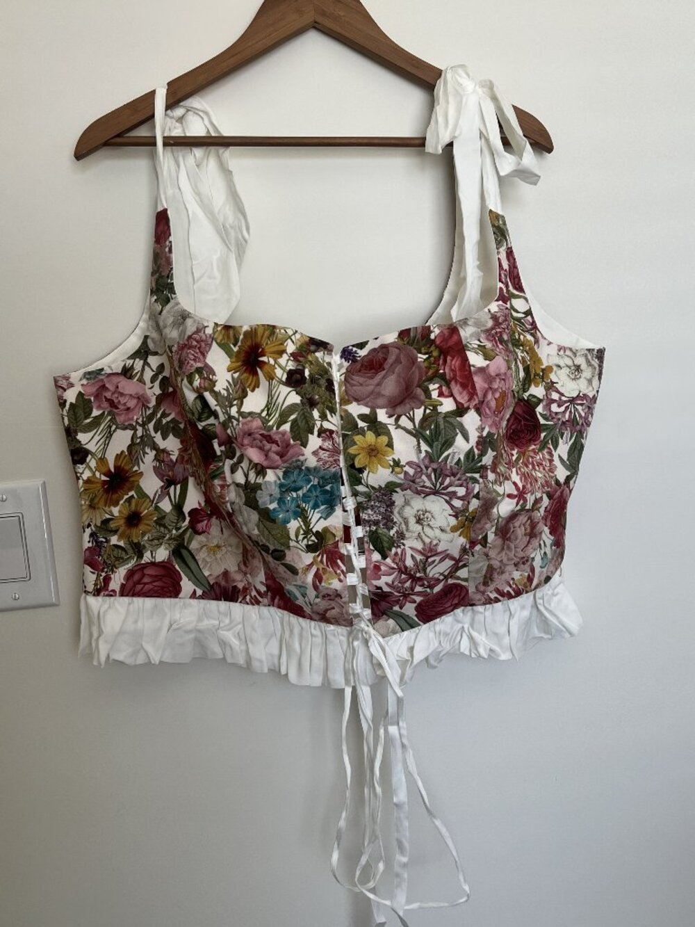 Floral Corset Top